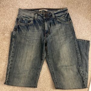 Men’s Mavi Low Rise, Straight Leg Jeans, Size 32/32